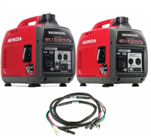 Honda Generators with parallel cables